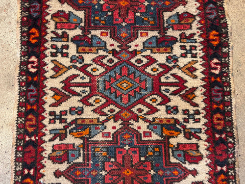 1.10x2.6 Antique Persian Karaja