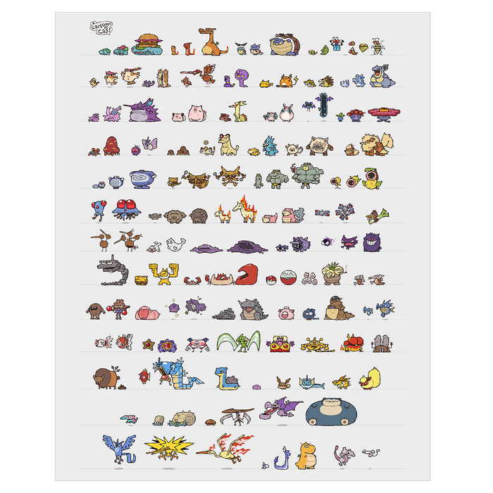 151 by Cas van de Pol - Poster Print
