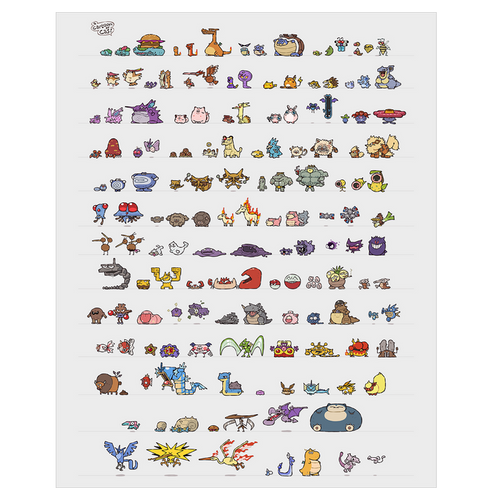 151 by Cas van de Pol - Poster Print