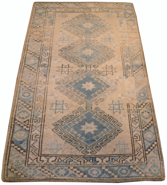 2.5x4.3 Vintage Turkish Oushak
