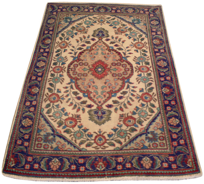 3x4.8 Vintage Persian Tabriz
