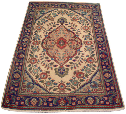 3x4.8 Vintage Persian Tabriz