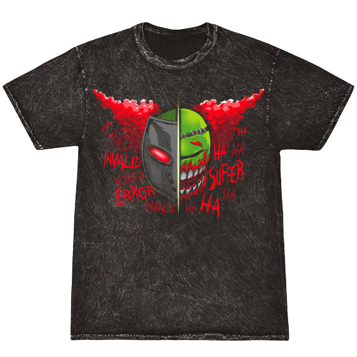 Acid Wash Shirt - Faces of Tricky *LAST CHANCE*
