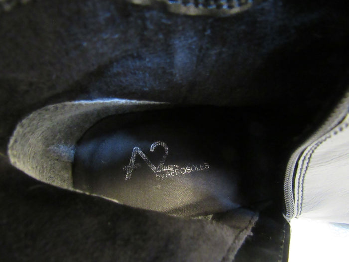 Aerosoles-A2-Cingalong-Ankle-Boots-Black-3-in-Heel-Female-Adult-Size-8-Solid-444 8