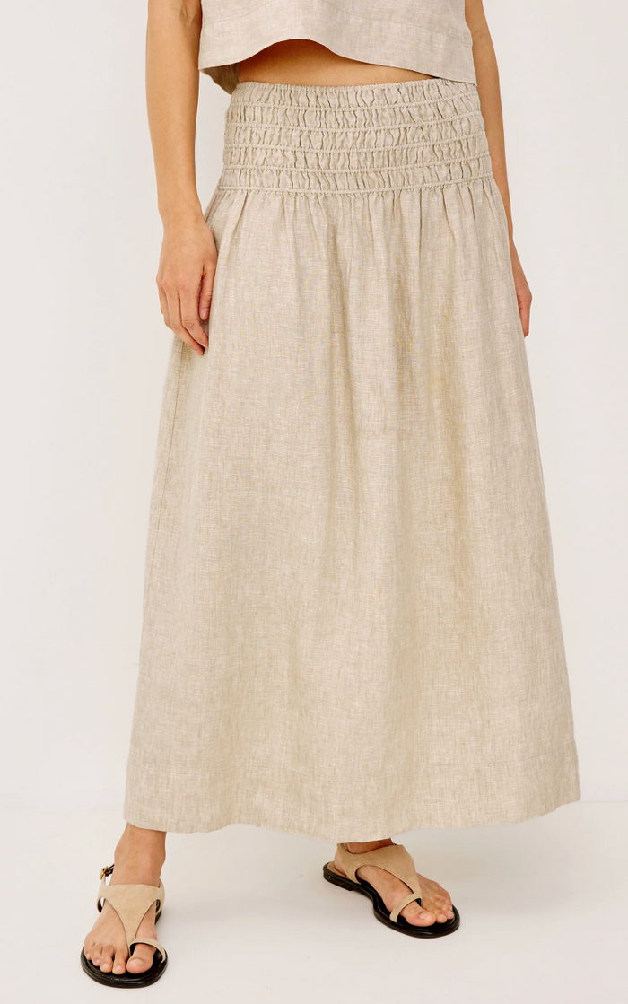 ALESSA IN HEATHERED FLAX