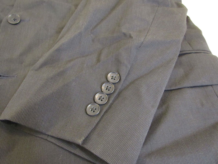 Alfani-Mens-Suit-Navy-Blue-Mini-Pin-Stripe-38W-X-32L-Pants-44-Chest-346 4