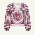 ALICE TOP IN CARMELLA PRINT