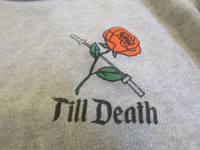 Alternative-Shirt-Gray-Till-Death-Pillage-Female-Adult-Size-S-Solid-374 4