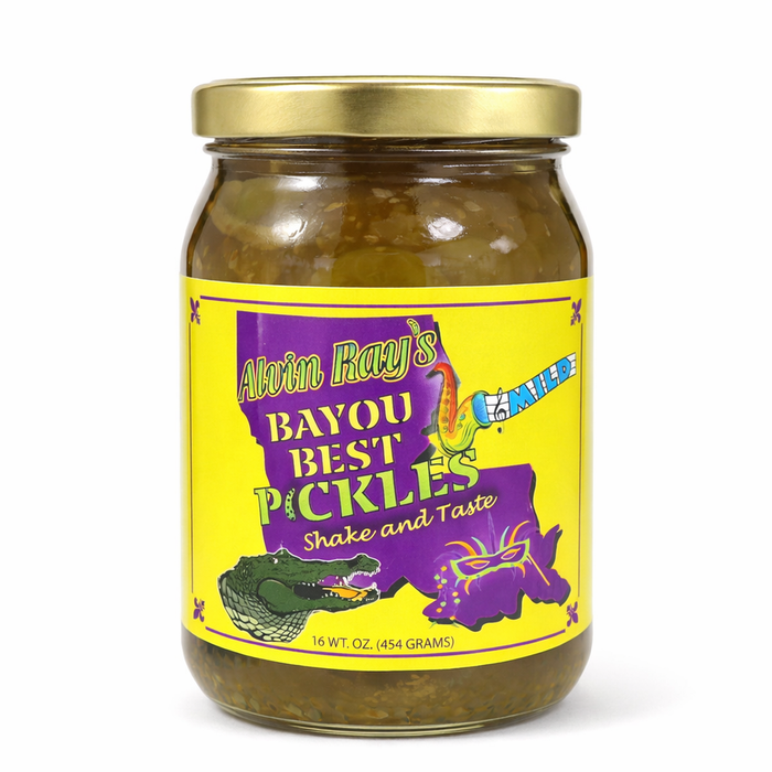 Alvin Ray's Bayou Best Pickles Package - Louisiana Cajun Flavored Pickles
