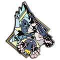 Andrealphus & Stella - Halloween Slasher - Glow Pin *LIMITED STOCK*