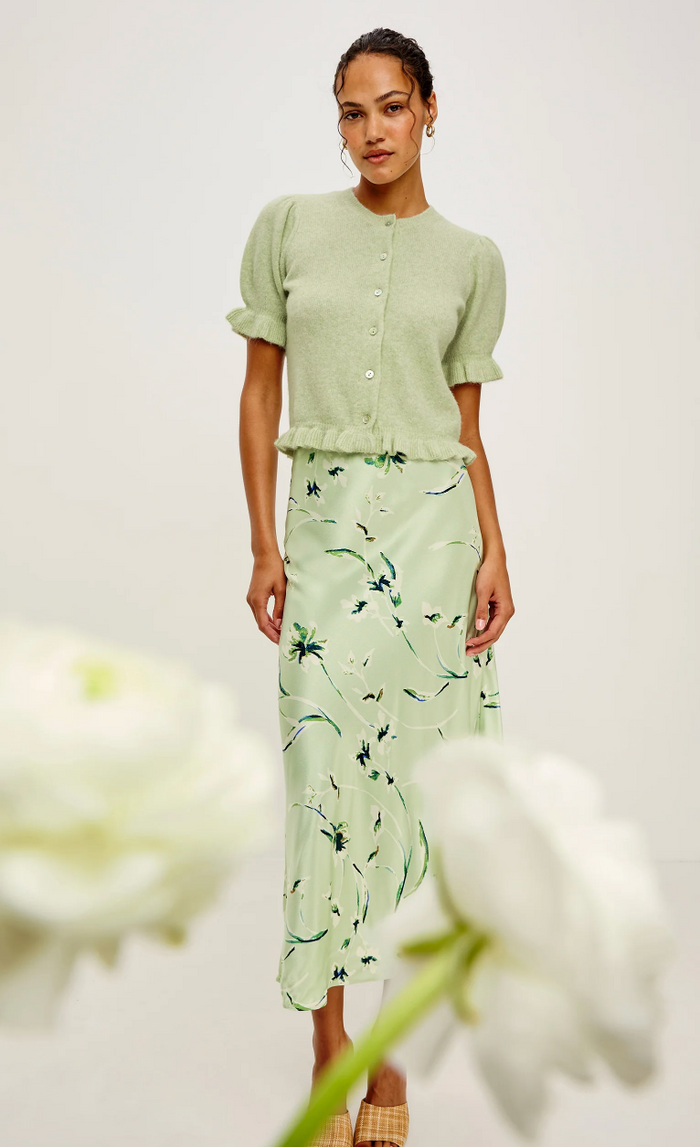 ANYA SKIRT IN MINT LINNEA