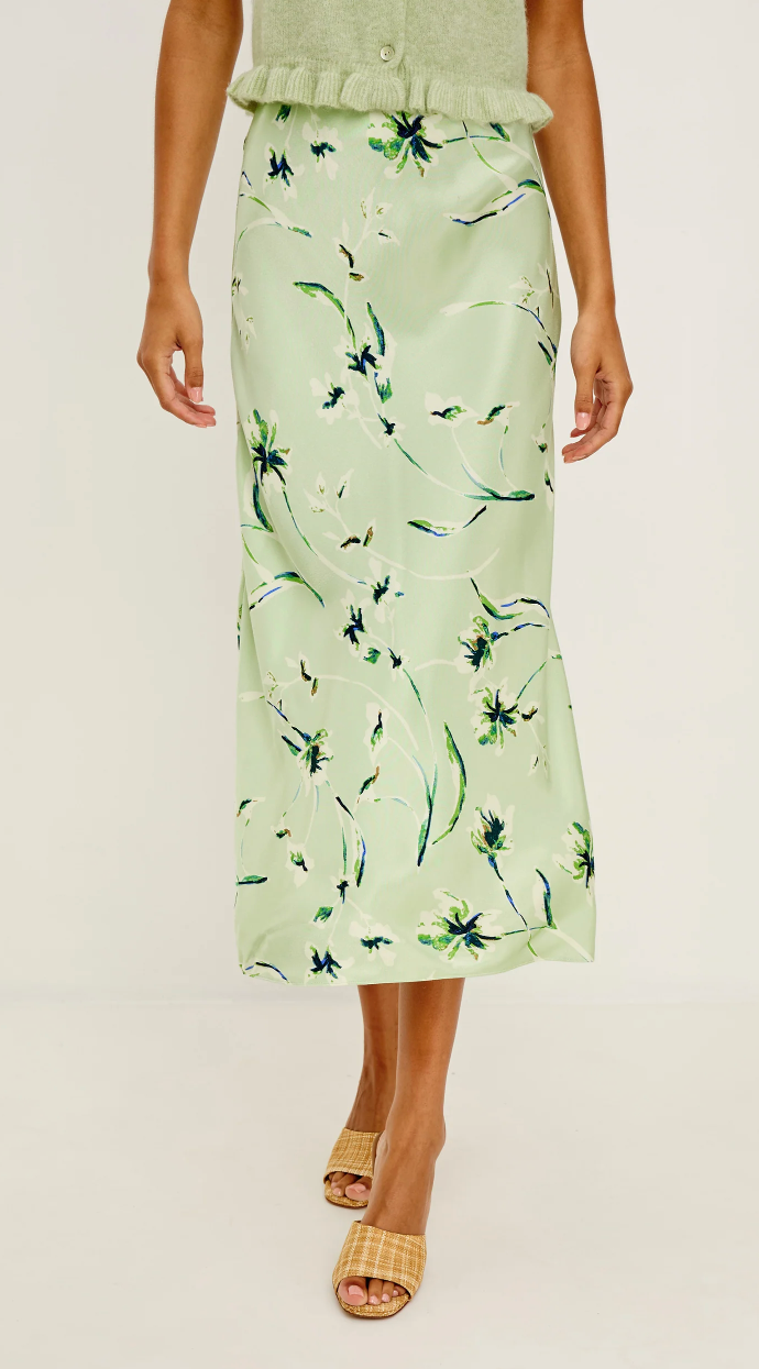ANYA SKIRT IN MINT LINNEA