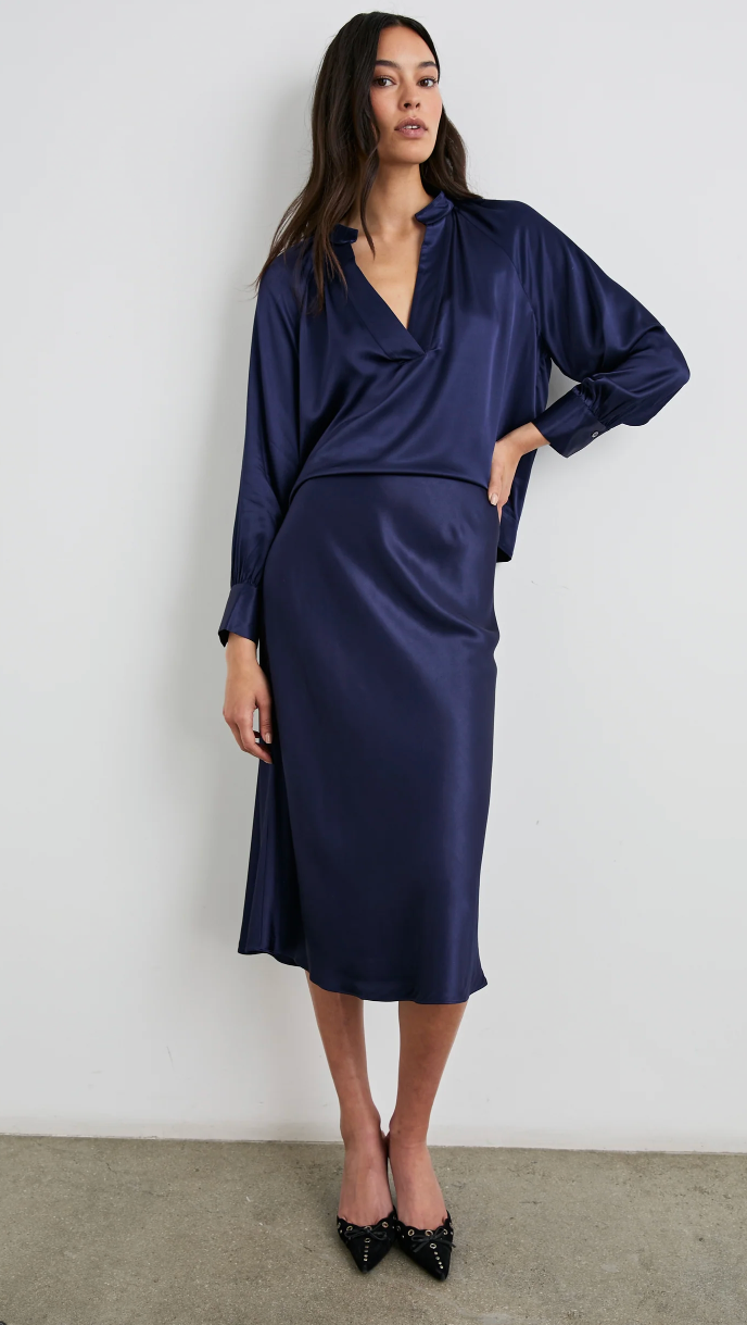 ANYA SKIRT IN NAVY