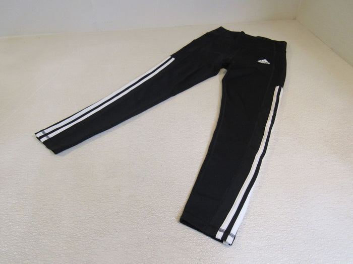 Adidas-Athletic-Leggings-Stripes-Size-S-Female-Adult-Size-S-Solid-266 1