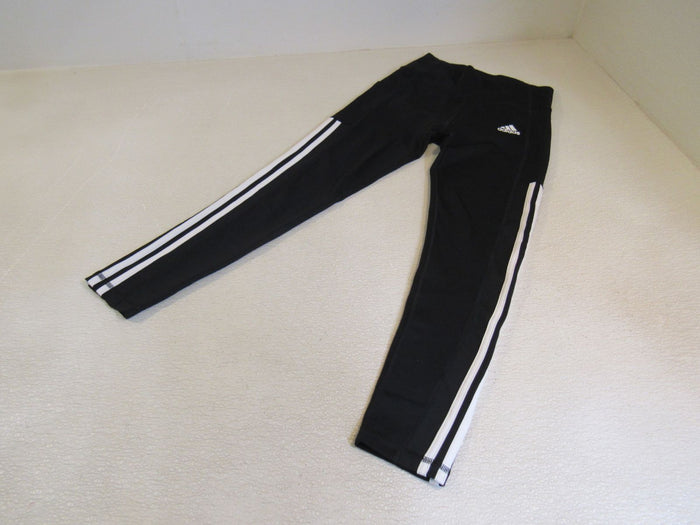 Adidas-Athletic-Leggings-Stripes-Size-S-Female-Adult-Size-S-Solid-266 2