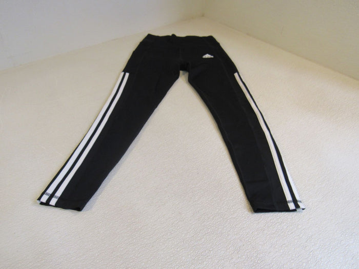 Adidas-Athletic-Leggings-Stripes-Size-S-Female-Adult-Size-S-Solid-266 3