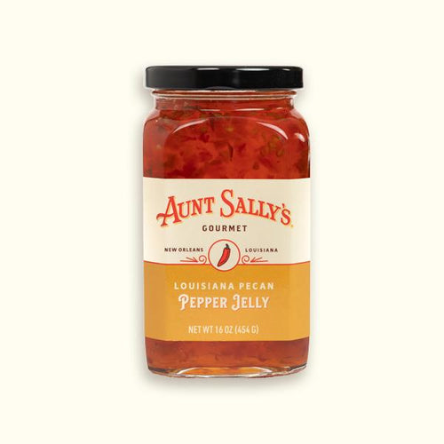 Aunt Sally's Louisiana Pecan Pepper Jelly - New Orleans Pecan and Pepper Preserves
