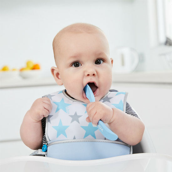 B. Box Baby Spoon (Twin Pack) - Blue/Green-3
