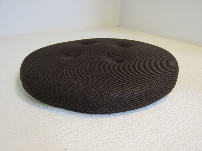 Baibu-13-in-Round-Padded-Bar-Stool-Cover-Brown-564 2