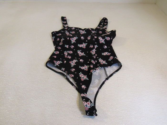 Bar-III-Thong-Bodysuit-Female-Adult-Size-M-Floral-338 4