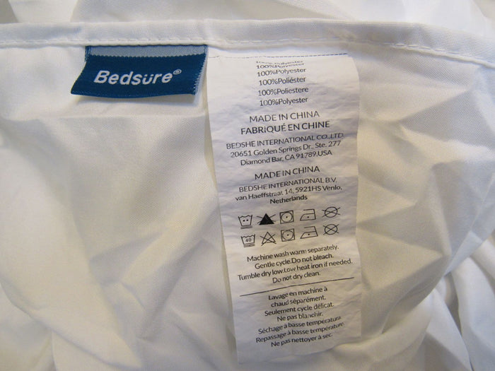 Bedsure-Fitted-Sheet-76-in-x-80-in-King-White-578 4