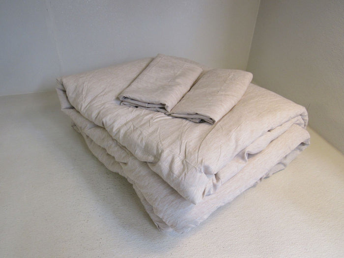 Bedsure-Get-Cozy-King-Comforter-3-pc-Set-Light-Beige-Down-Alternative-588 1