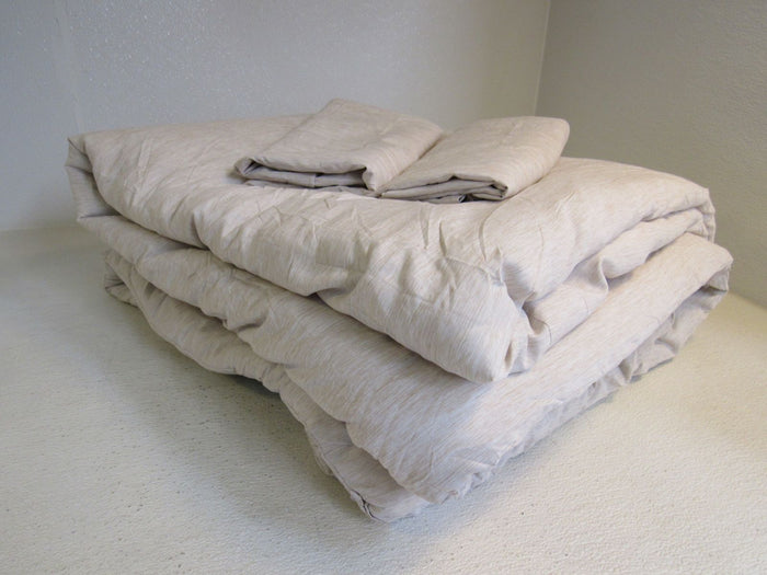 Bedsure-Get-Cozy-King-Comforter-3-pc-Set-Light-Beige-Down-Alternative-588 2