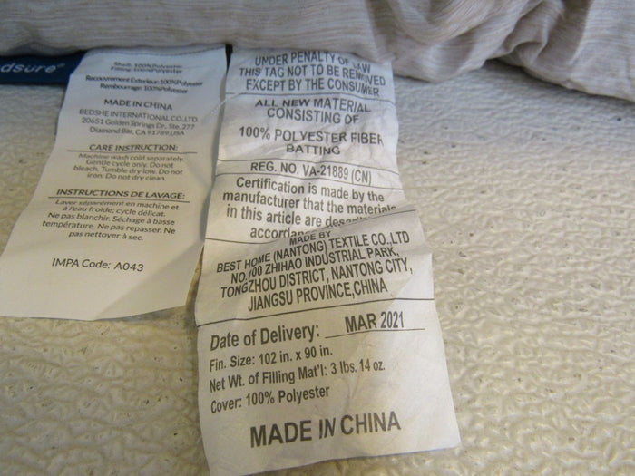 Bedsure-Get-Cozy-King-Comforter-3-pc-Set-Light-Beige-Down-Alternative-588 6