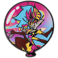 Bee - Pride Balloon Enamel Pin *LIMITED STOCK*