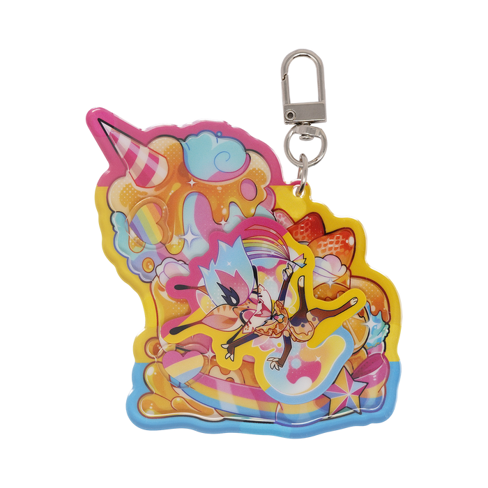 Beelzebub - Pride Parade - Shaker Keychain *LIMITED STOCK*