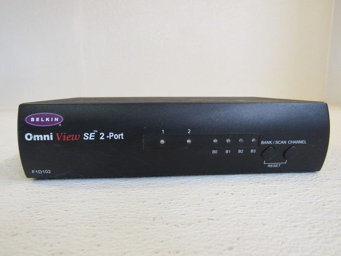 Belkin-Omni-View-KVM-SE-2-Port-Switch-Control-F1D102-Vintage-862 4
