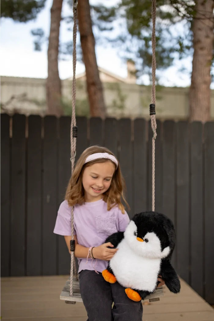Beverly Hills Teddy Bear Company Chunka Dunkas Penguin Plushie