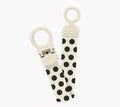 BIBS STUDIO Pacifier Clip Loop Polka - Ivory/Black