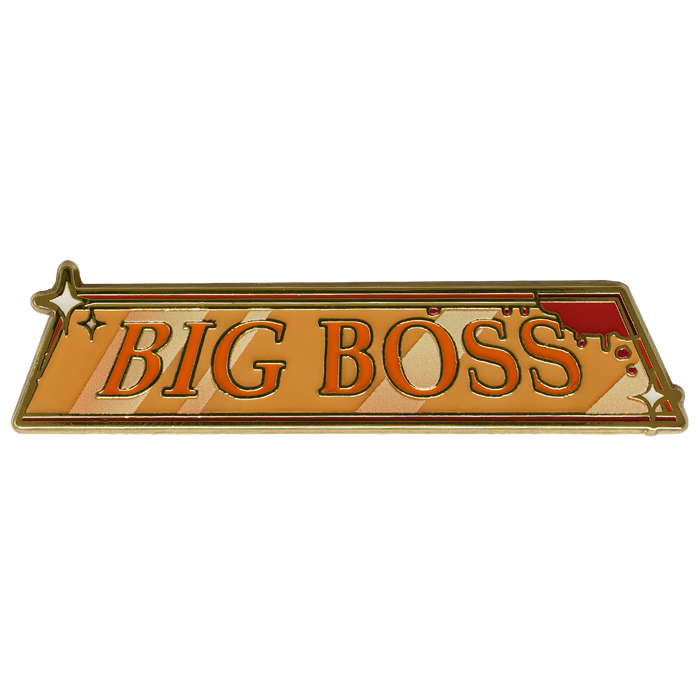 BIG BOSS - Enamel Pin *LIMITED STOCK*
