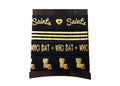 Black and Gold Hair Tie Bracelet Football Accessories