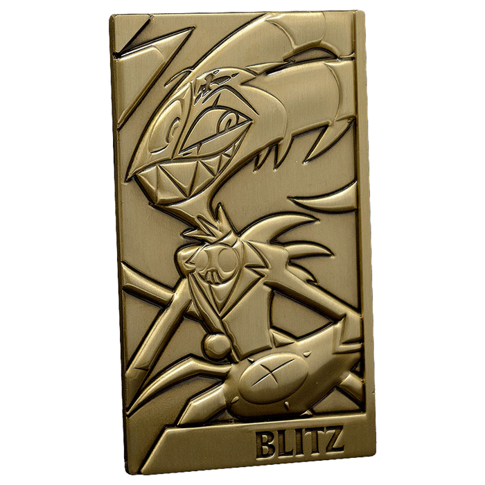 Blitz Gold Plated Metal Collectible Card *CLEARANCE*