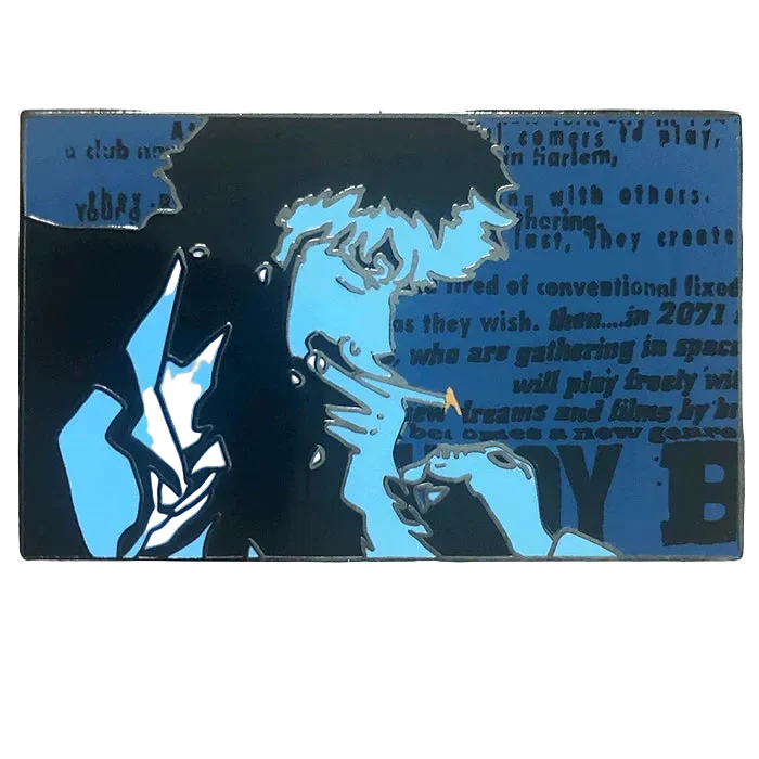 Blue Cig Spike (Theme Song) - Cowboy Bebop Enamel Pin