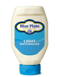 Blue Plate Squeeze Light Mayonnaise 18oz - Louisiana Light Squeeze Bottle Mayo