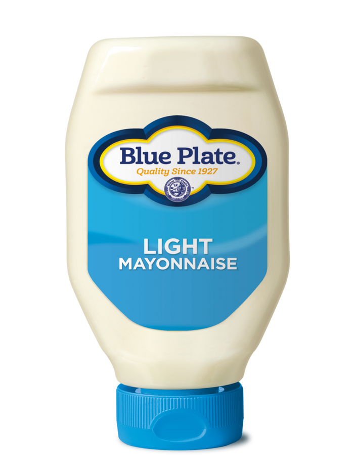 Blue Plate Squeeze Light Mayonnaise 18oz - Louisiana Light Squeeze Bottle Mayo