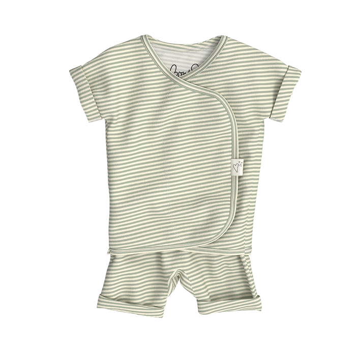 Bonsie Romper - Mint Twist