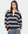 BRAXTON SWEATER IN MIDNIGHT GREY