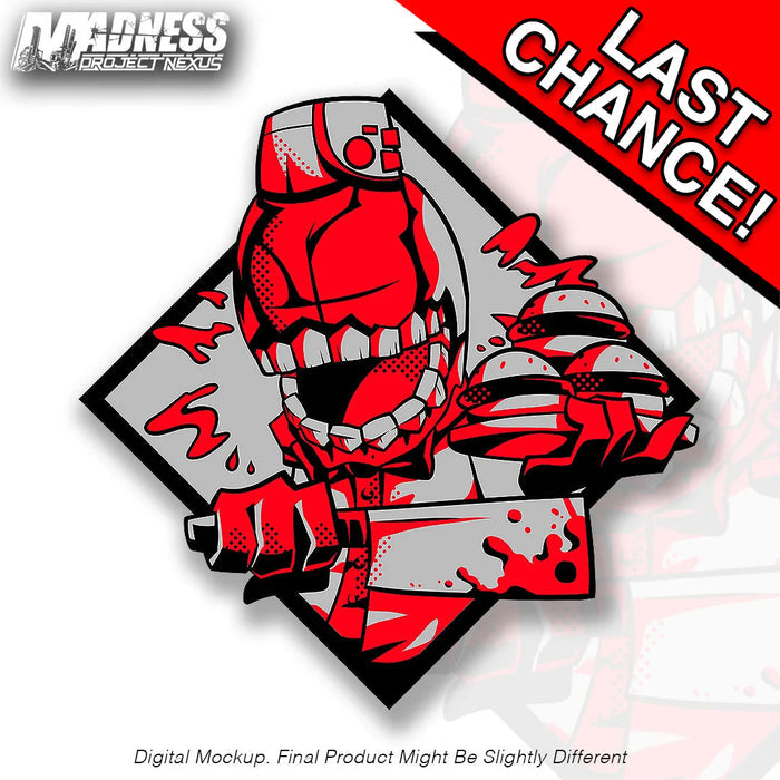 Burger Gil - Metal Diamond Pin *LAST CHANCE*