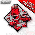 Burger Gil - Metal Diamond Pin *LAST CHANCE*
