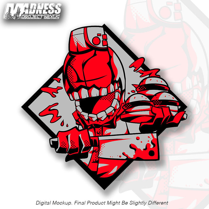 Burger Gil - Metal Diamond Pin *LAST CHANCE*