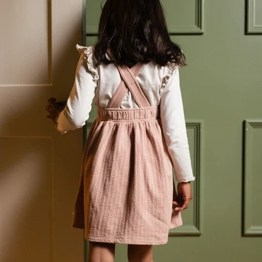 Burts Bees Dotted Rib Pink Feldspar Dress