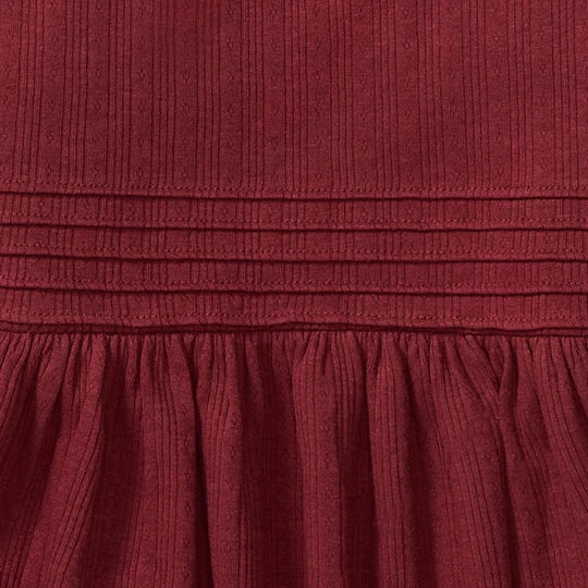 Burts Bees Ribbed Pointelle Dress