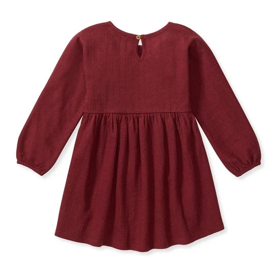 Burts Bees Ribbed Pointelle Dress