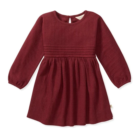 Burts Bees Ribbed Pointelle Dress