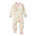 Burts Bees Wild Floral Organic Cotton Footed sleeper