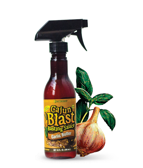 Cajun Blast Garlic Butter Basting Sauce - Louisiana BBQ Grilling Sauce